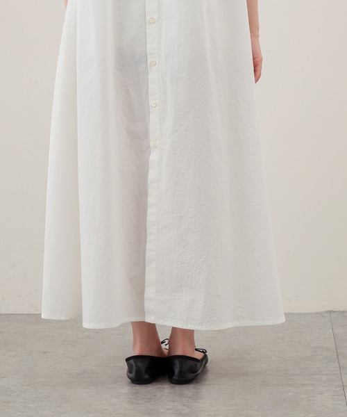 PUAL CE CIN(ピュアルセシン)の「【Du noir】綿クロスワッシャー2WAYワンピース(ワンピース・レディース・ホワイト/ブラック/ベージュ・FREE)」の19枚目の写真