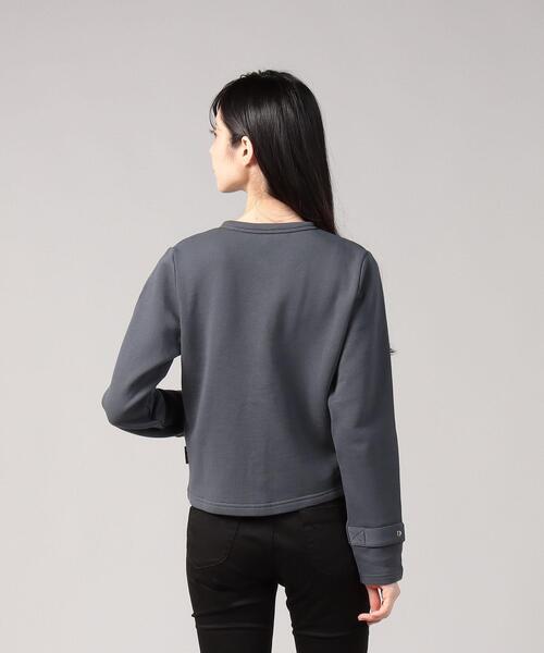 To b. by agnes b.(トゥービーバイアニエスベー)の「WR09 CARDIGAN カーディガン(カーディガン/ボレロ・レディース・グレー・40/38)」の3枚目の写真