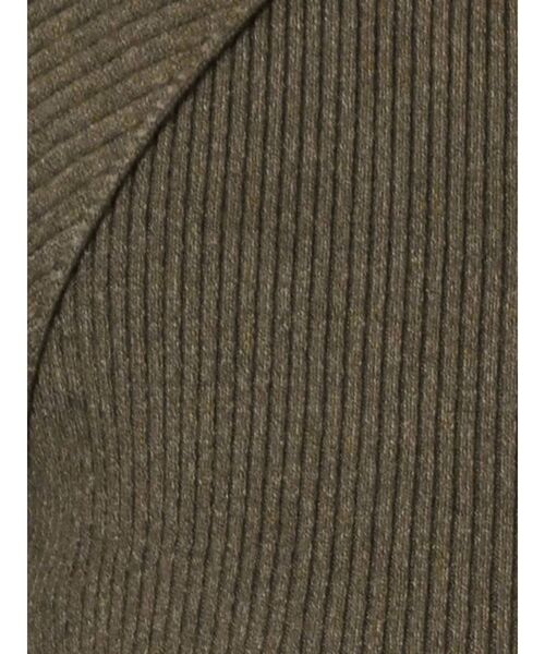 LAGUNAMOON（ラグナムーン）の「2WAYボレロレイヤードニットプルオーバー（ニット/セーター・レディース・ブラック/カーキ・FREE）」の10枚目の写真