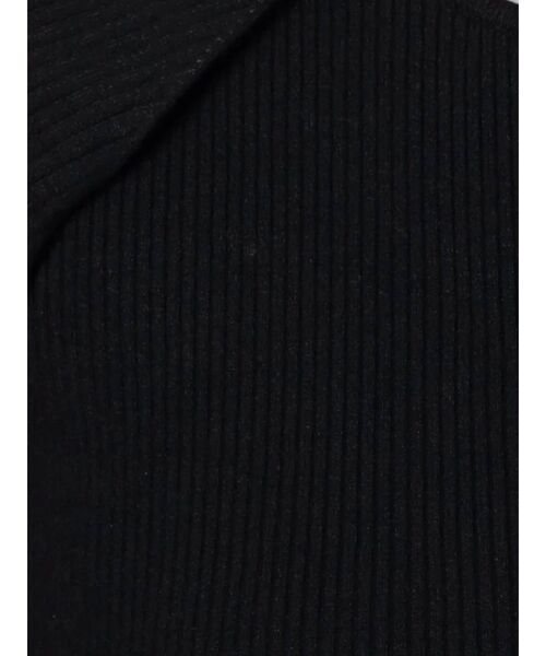 LAGUNAMOON（ラグナムーン）の「2WAYボレロレイヤードニットプルオーバー（ニット/セーター・レディース・ブラック/カーキ・FREE）」の11枚目の写真