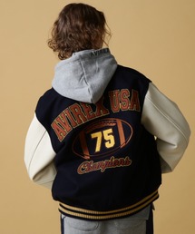 AVIREX | 【WEB&DEPOT限定】スクーカム ヴァーシティ ジャケット/SKOOKUM VARSITY JACKET/アヴィレックス/AVIREX(スタジャン)