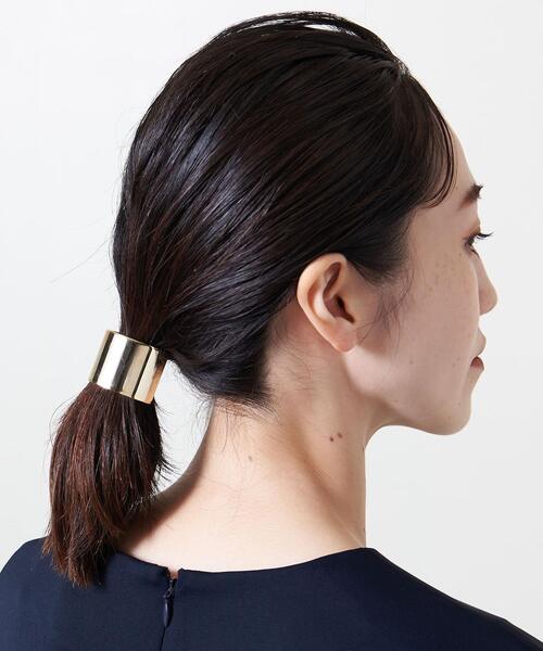 UNITED ARROWS（ユナイテッドアローズ）の「＜UNITED ARROWS＞MT チューブ ポニー フック（その他ヘアアクセサリー・レディース・シルバー/ゴールド・FREE）」の8枚目の写真