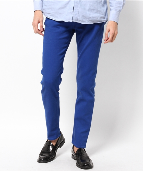 WEGO（ウィゴー）の「WEGO/カツラギストレッチスキニーパンツ（その他パンツ・メンズ・ロイヤルブルー/ブラック/ワイン/ホワイト・LARGE/MEDIUM/SMALL）」の6枚目の写真