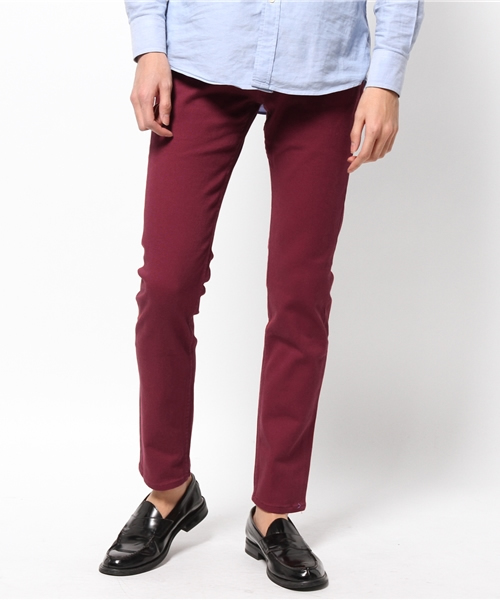 WEGO（ウィゴー）の「WEGO/カツラギストレッチスキニーパンツ（その他パンツ・メンズ・ロイヤルブルー/ブラック/ワイン/ホワイト・LARGE/MEDIUM/SMALL）」の7枚目の写真