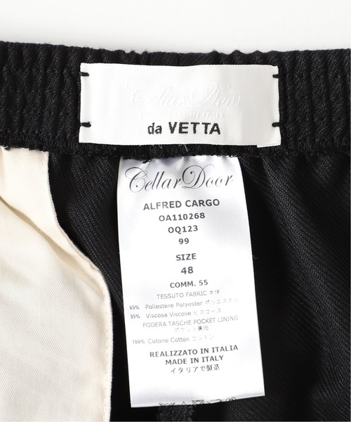 CELLAR DOOR（セラドール）の「【Cellar Door / セラードア】別注 ALFRED CARGO（カーゴパンツ・メンズ・カーキ/ブラック・SMALL/MEDIUM/LARGE）」の22枚目の写真