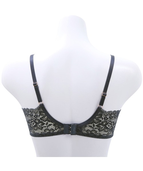 mignon la vie a duex(ミニヨン ラヴィアドゥ)の「ブラジャー インフィオラーレ 総レース 下着 BCDEFG(ブラジャー・レディース・ネイビー/グレー/オレンジ・B70/C70/D70/B75/C65/C75/D65/D75/E65/E70/E75/F65/F70/F75/G65/G70/G75)」の17枚目の写真