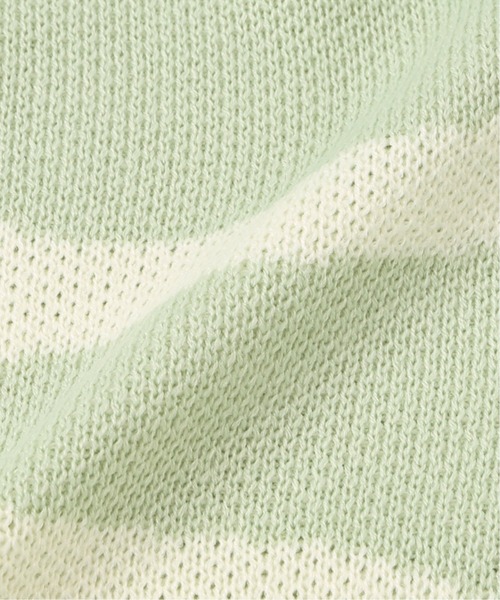 ROCKET x LUNCH（ロケットアンドランチ）の「【ROCKET × LUNCH/ロケット ランチ】R CONTRAST R JACQUARD KNI（ニット/セーター・レディース・ブラック/アーミー・SMALL）」の12枚目の写真