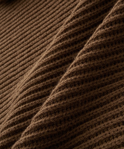 U.S. POLO ASSN.（ユーエスポロアッスン）の「U.S. POLO ASSN./ユーエスポロアッスン 別注ロゴ刺繍 オーバーサイズVネックニットカーディガン（カーディガン/ボレロ・レディース・ネイビー/アイボリー/ブラウン/グリーン/ベージュ/パープル/ブラック/グレー/ダークグレー・FREE）」の17枚目の写真