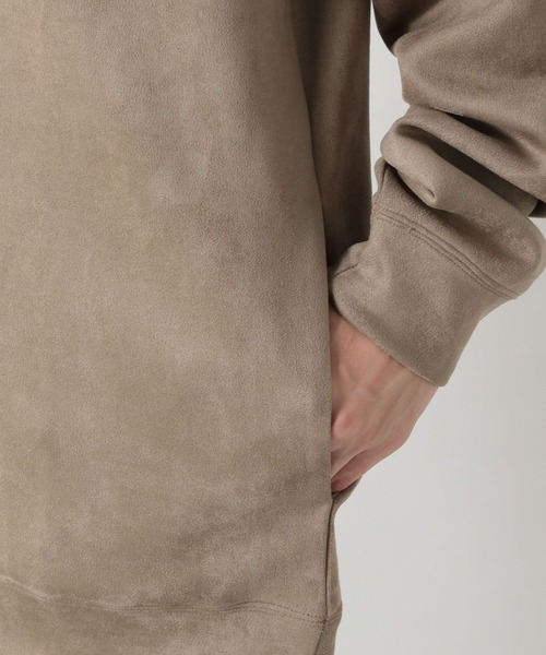 RAGEBLUE（レイジブルー）の「カットスウェード/ワンポイント刺繍クルー/214703（スウェット・メンズ・ホワイト/ライトブルー/ブラック/キャメル/オレンジ系その他/ダークグリーン/ブルー・MEDIUM/LARGE）」の11枚目の写真