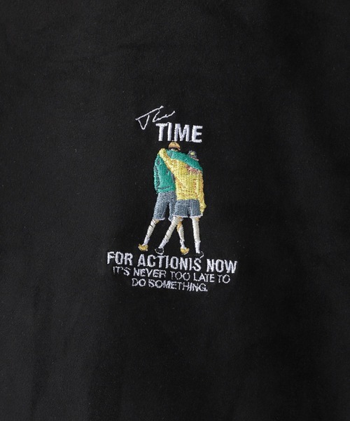 RAGEBLUE（レイジブルー）の「カットスウェード/ワンポイント刺繍クルー/214703（スウェット・メンズ・ホワイト/ライトブルー/ブラック/キャメル/オレンジ系その他/ダークグリーン/ブルー・MEDIUM/LARGE）」の21枚目の写真