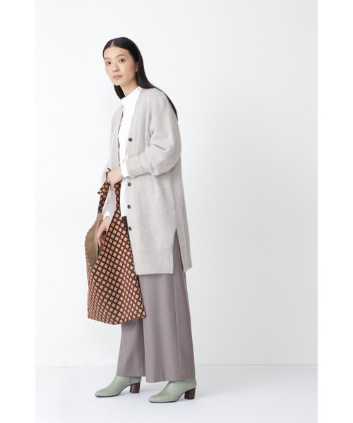 human woman（ヒューマンウーマン）の「BAGMATI　ジャガードバッグ（トートバッグ・レディース・クリアブラウン/グリーン系その他4・ﾌﾘ-）」の8枚目の写真