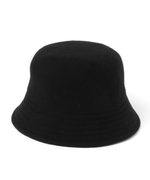 PAGEBOY(ページボーイ)の「バスクバケットハット(ハット・レディース・ブラック/チャコールグレー・FREE)」の3枚目の写真