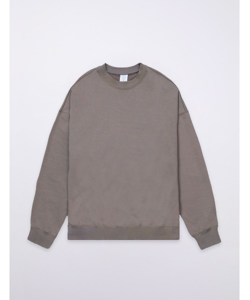 MR.GENTLEMAN（ミスタージェントルマン）の「FINE COTTON CREW NECK SWEAT（スウェット・メンズ・ブラック/ベージュ/グレー/グリーン・X-LARGE/SMALL/MEDIUM/LARGE）」の3枚目の写真
