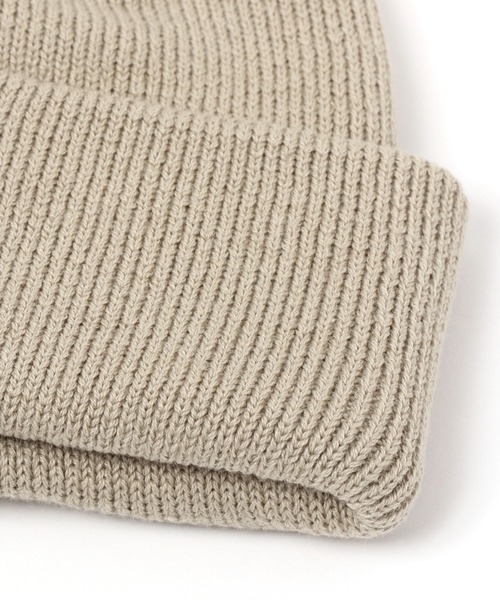GLOBAL WORK(グローバルワーク)の「洗えるリブニットワッチ ユニ/228806(ニットキャップ/ビーニー・メンズ・ブラック/ベージュ/グレー/ワインレッド/ライトベージュ/ライトグリーン/ネイビー・FREE)」の13枚目の写真