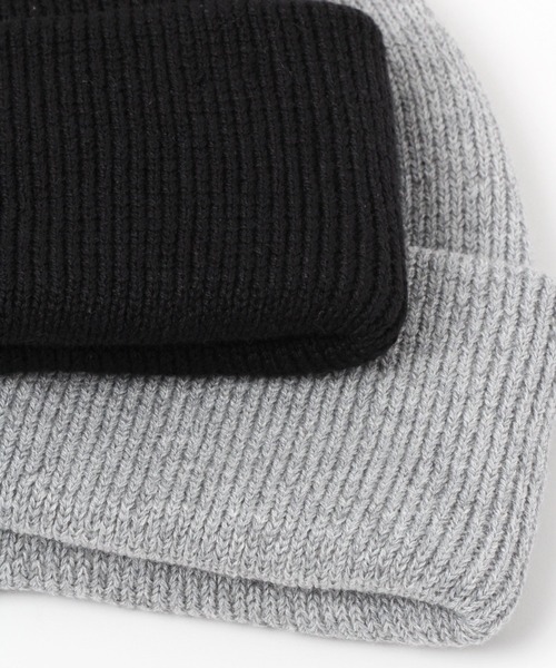 GLOBAL WORK(グローバルワーク)の「洗えるリブニットワッチ ユニ/228806(ニットキャップ/ビーニー・メンズ・ブラック/ベージュ/グレー/ワインレッド/ライトベージュ/ライトグリーン/ネイビー・FREE)」の11枚目の写真