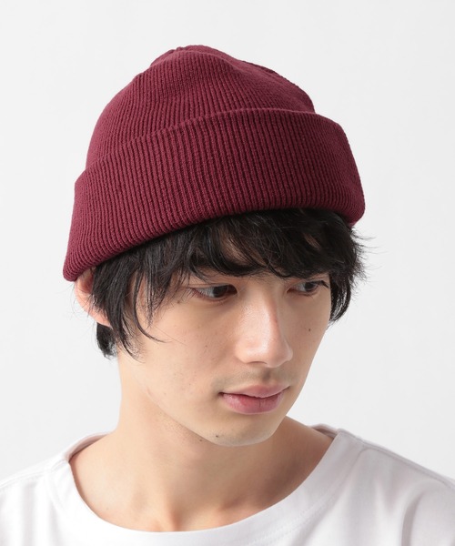 GLOBAL WORK(グローバルワーク)の「洗えるリブニットワッチ ユニ/228806(ニットキャップ/ビーニー・メンズ・ブラック/ベージュ/グレー/ワインレッド/ライトベージュ/ライトグリーン/ネイビー・FREE)」の19枚目の写真