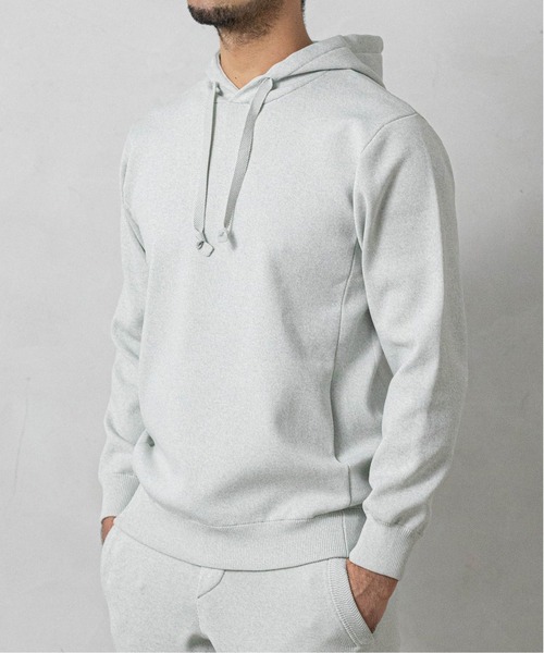 EDIFICE(エディフィス)の「ATHLUX スウェットフーディー(パーカー・メンズ・チャコールグレー/ブラック/ホワイト系その他・SMALL/MEDIUM/LARGE)」の2枚目の写真