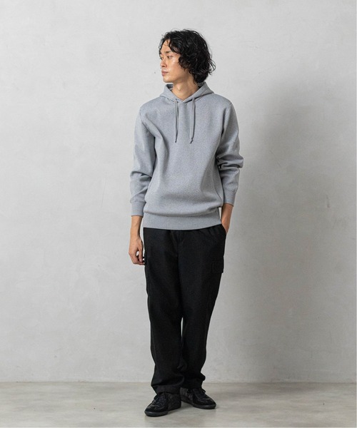 EDIFICE(エディフィス)の「ATHLUX スウェットフーディー(パーカー・メンズ・チャコールグレー/ブラック/ホワイト系その他・SMALL/MEDIUM/LARGE)」の9枚目の写真