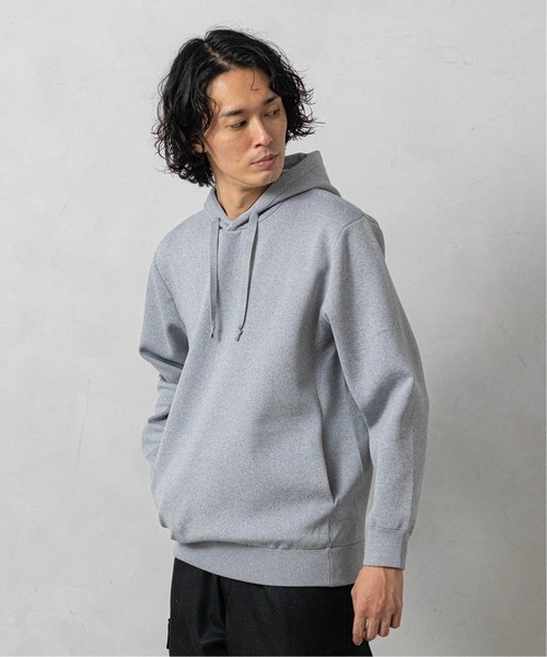 EDIFICE(エディフィス)の「ATHLUX スウェットフーディー(パーカー・メンズ・チャコールグレー/ブラック/ホワイト系その他・SMALL/MEDIUM/LARGE)」の4枚目の写真