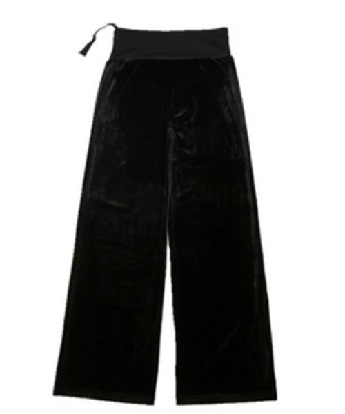 Opinion korean town（オピニオン コリアン タウン）の「【マタニティ】ベロア調ワイドパンツ（その他パンツ・レディース・ブラック/グレー・L/XL/M）」の18枚目の写真