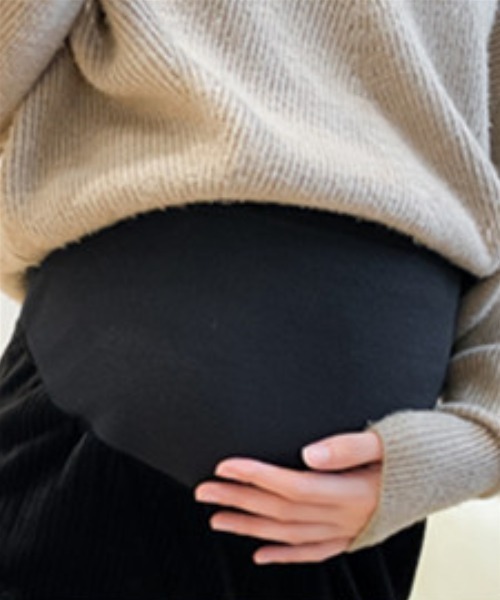 Opinion korean town（オピニオン コリアン タウン）の「【マタニティ】ベロア調ワイドパンツ（その他パンツ・レディース・ブラック/グレー・L/XL/M）」の15枚目の写真