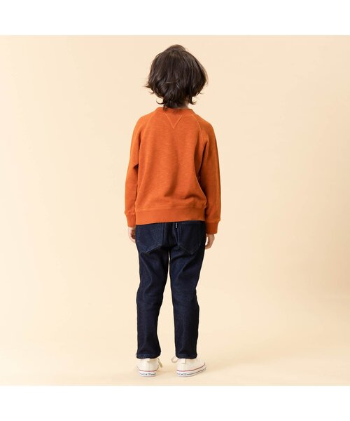 F.O.KIDS（エフオーキッズ）の「ガゼットトレーナー（スウェット・キッズ・ベージュ/チャコール/インディゴブルー/カーキ/オレンジ/パープル・100/90/130/110/120/95/140/80）」の8枚目の写真