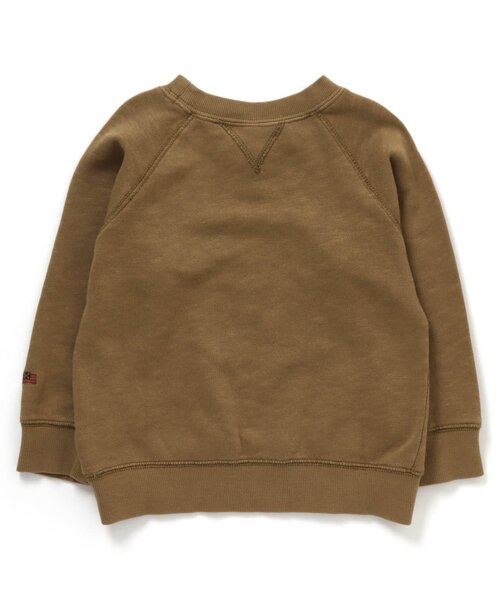 F.O.KIDS（エフオーキッズ）の「ガゼットトレーナー（スウェット・キッズ・ベージュ/チャコール/インディゴブルー/カーキ/オレンジ/パープル・100/90/130/110/120/95/140/80）」の12枚目の写真