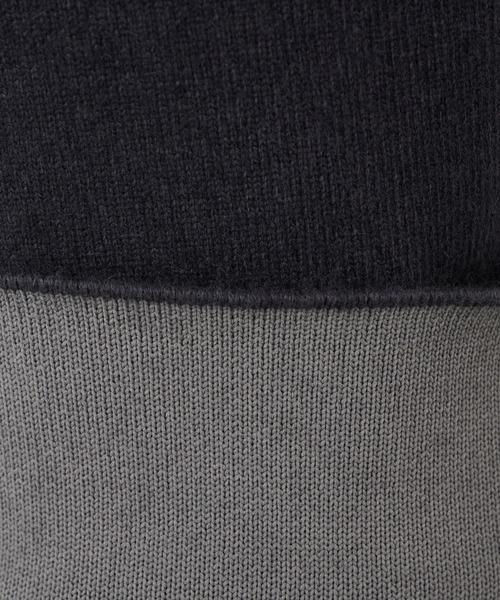 BEARDSLEY（ビアズリー）の「ラクーンダブルフェイスプルオーバーとセットアップで着られる ダブルフェイスパンツ（その他パンツ・レディース・グレー/アイボリー・FREE）」の10枚目の写真