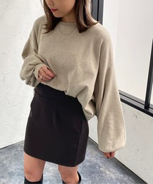 だぼ袖クルーネックニット【ZOZOTOWN限定アイテム】