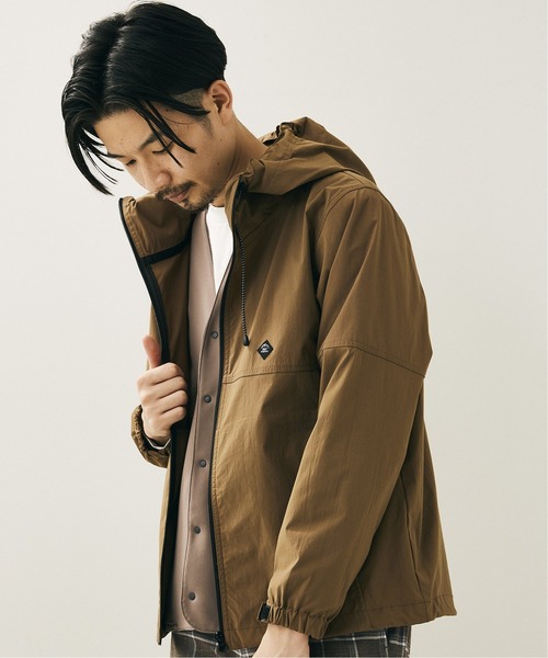 417 EDIFICE（フォーワンセブンエディフィス）の「【WASHER NYLON】 ストレッチ マウンテンパーカー（マウンテンパーカー・メンズ・ブラック/ブラック系その他/ベージュ/カーキ/その他8・SMALL/MEDIUM/LARGE/X-LARGE）」の10枚目の写真