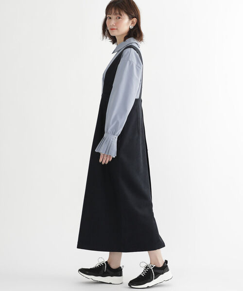 BEAMS HEART(ビームスハート)の「BEAMS HEART / 袖プリーツ 後ろ釦 シャツ(シャツ/ブラウス・レディース・ブルー系その他/チャコールグレー/ホワイト系その他5・FREE)」の13枚目の写真