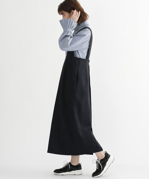 BEAMS HEART(ビームスハート)の「BEAMS HEART / 袖プリーツ 後ろ釦 シャツ(シャツ/ブラウス・レディース・ブルー系その他/チャコールグレー/ホワイト系その他5・FREE)」の14枚目の写真
