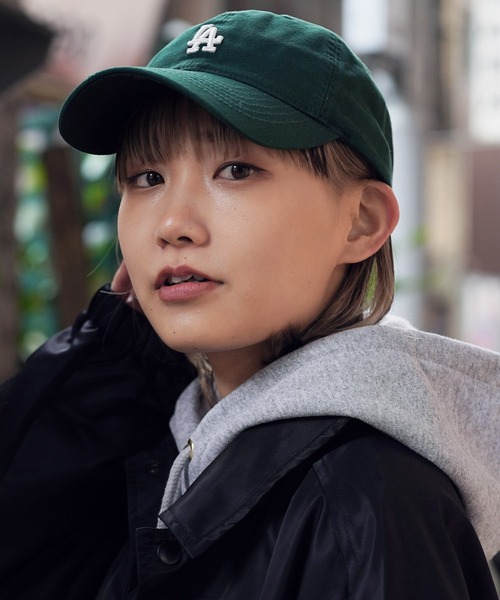 MLB（メジャーリーグベースボール）の「【ユニセックスで着用可能】MLB KOREA / エムエルビーコリア ROOKIE BALL CAP コットン ベースボールキャップ（キャップ・レディース・ホワイト/ベージュ/ネイビー/グリーン/ブラック系その他/ダークベージュ/ブラック系その他2・FREE）」の6枚目の写真