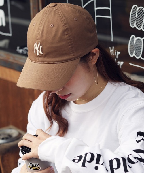 MLB（メジャーリーグベースボール）の「【ユニセックスで着用可能】MLB KOREA / エムエルビーコリア ROOKIE BALL CAP コットン ベースボールキャップ（キャップ・レディース・ホワイト/ベージュ/ネイビー/グリーン/ブラック系その他/ダークベージュ/ブラック系その他2・FREE）」の15枚目の写真
