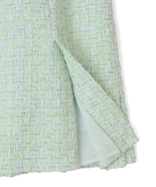 ANAYI（アナイ）の「【セットアップ対応商品】スパンコールツイードマチ付き スカート（スカート・レディース・ミント・38/36/34）」の17枚目の写真