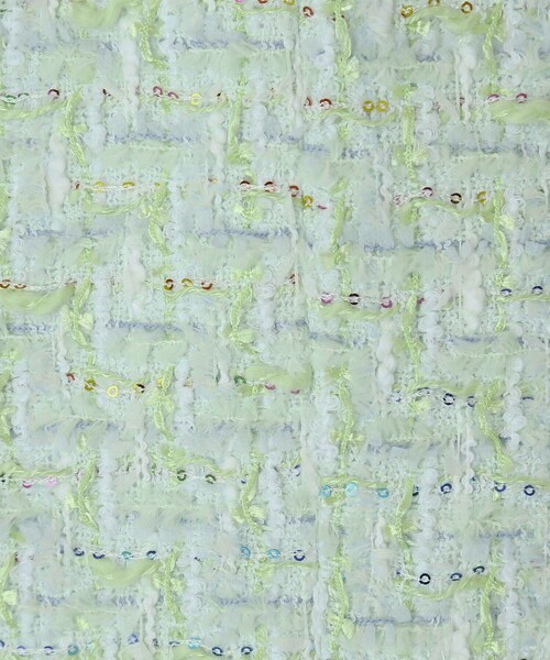 ANAYI（アナイ）の「【セットアップ対応商品】スパンコールツイードマチ付き スカート（スカート・レディース・ミント・38/36/34）」の19枚目の写真