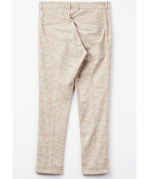 1 piu 1 uguale 3（ウノピゥウノウグァーレトレ）の「COMFY PANTS CAMO JAQUARD（スラックス・メンズ・ベージュ・Ⅲ/Ⅳ/Ⅵ/Ⅴ）」の5枚目の写真