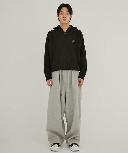 crump(クランプ)の「【crump 】ロゴ刺繍 ジップアップカラーニット / LOGO EMBROIDERY ZIP-UP COLLAR KNIT(ニット/セーター・メンズ・ブラック/ブラウン/グレー・MEDIUM/LARGE)」の10枚目の写真