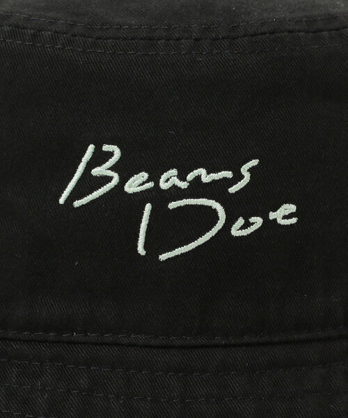 BeAMS DOT（ビームスドット）の「【WEB限定】BeAMS DOT / ロゴ バケットハット（ハット・メンズ・ブラック/ベージュ・FREE）」の7枚目の写真