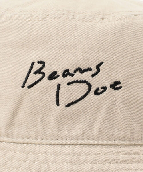 BeAMS DOT（ビームスドット）の「【WEB限定】BeAMS DOT / ロゴ バケットハット（ハット・メンズ・ブラック/ベージュ・FREE）」の10枚目の写真