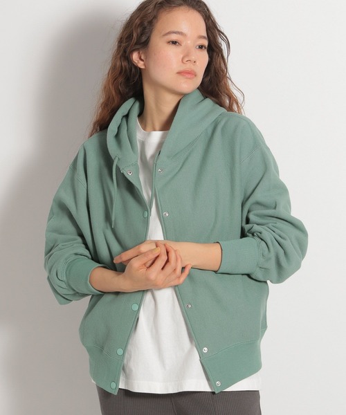 niko and...（ニコアンド）の「ヴィンテージライクカラースナップカーディガン（カーディガン/ボレロ・レディース・ナチュラル/ライトグリーン/ネイビー/パープル・MEDIUM/LARGE）」の3枚目の写真