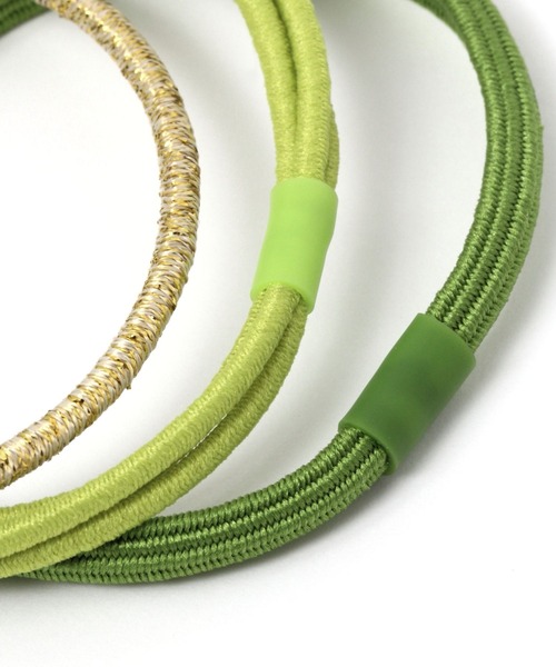 studio CLIP（スタディオクリップ）の「6SETラメイリアソートポニー（ヘアゴム・レディース・ブラウン/ベージュ/カーキ/ブルー・FREE）」の10枚目の写真