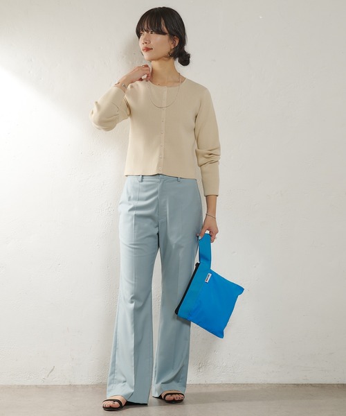 SHENERY(シーナリー)の「(NYLONY/ナイロニー) ワンハンドルバッグ(トートバッグ・レディース・ブルー/オレンジ/グリーン/ピンク・FREE)」の5枚目の写真