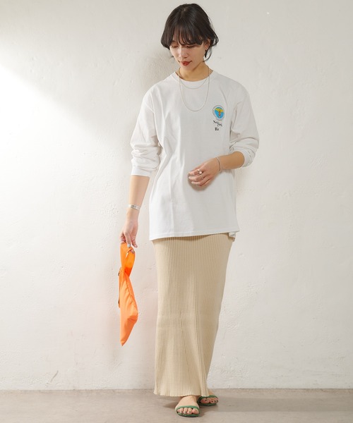 SHENERY(シーナリー)の「(NYLONY/ナイロニー) ワンハンドルバッグ(トートバッグ・レディース・ブルー/オレンジ/グリーン/ピンク・FREE)」の6枚目の写真