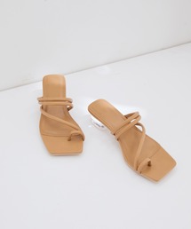 ADAM ET ROPE' | 【WEB限定】クリアヒールミュール(サンダル)