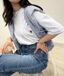 U.S. POLO ASSN. | ∴WEGO/【WEB限定】別注 USPOLO ワンポイント刺繍BIGT(Tシャツ/カットソー)