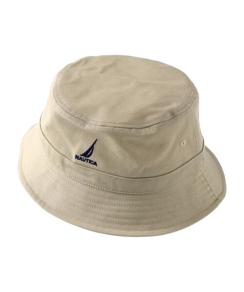 NAUTICA（ノーティカ）の「【NAUTICA/ノーティカ】ワンポイント刺繍バケットハット（ハット・キッズ・ベージュ/アイボリー/ブラック・S/M）」の11枚目の写真