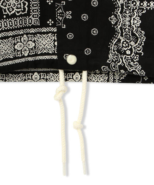 Schott　コーチシャツ　ネイビー　L　ペイズリー　バンダナ schott（ショット）の「Schott/ショット/BANDANA COACH SHIRTS