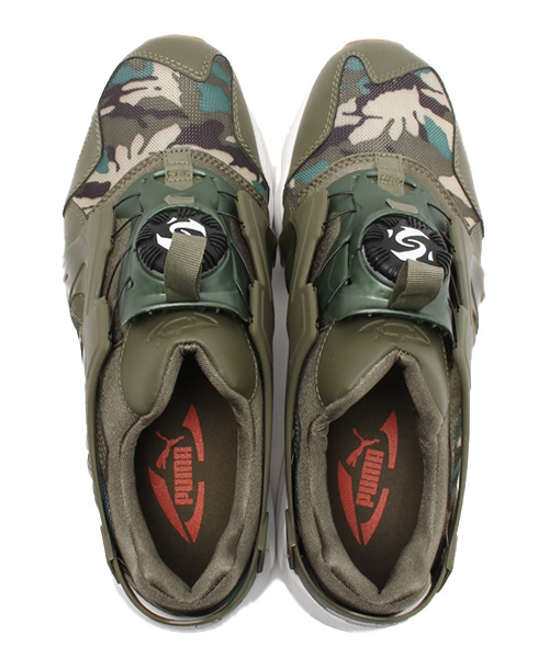 PUMA（プーマ）の「ディスクブレイズ CAMO（スニーカー・メンズ・ホワイト/グリーン・25.5cm/29cm/22.5cm/23cm/28.5cm/30.0cm/27.5cm/25cm/23.5cm/27cm/26cm/26.5cm/24.5cm/24cm/28cm）」の12枚目の写真