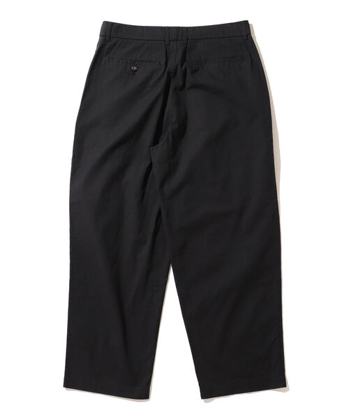 BEAMS（ビームス）の「BEAMS / シャンブレー ワイド テーパード スラックス（スラックス・メンズ・ブラック/ブラック系その他/ブルー系その他・S/M/L/XL）」の15枚目の写真